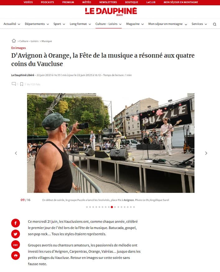 Photo de concert de Pierre Blanes