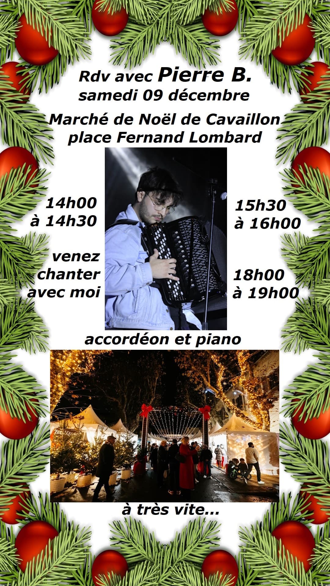 Photo de concert de Pierre Blanes