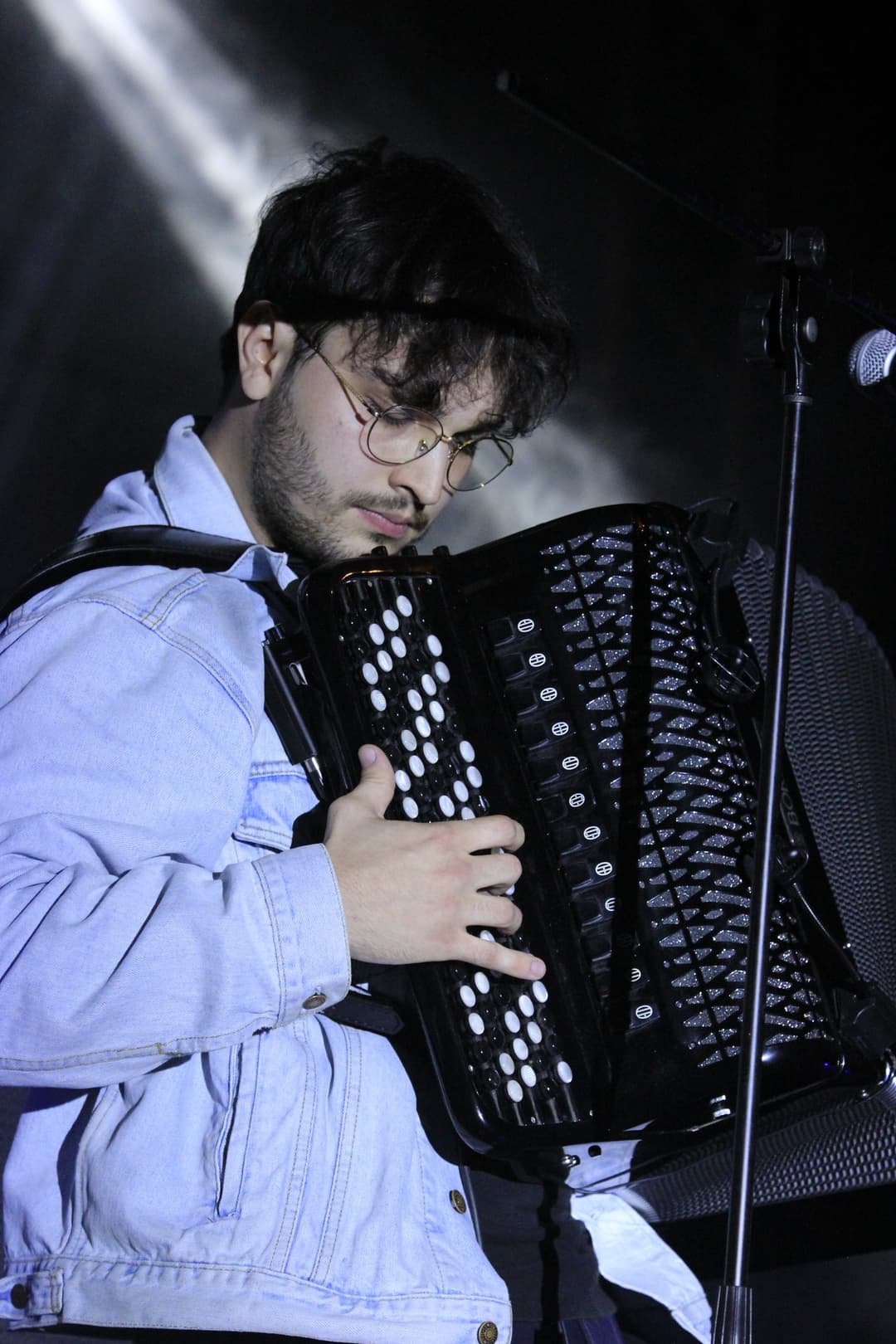 Photo de concert de Pierre Blanes