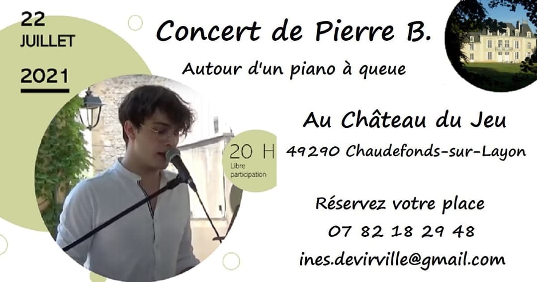 Photo de concert de Pierre Blanes