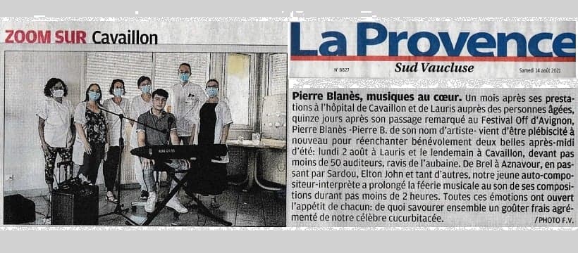 Photo de concert de Pierre Blanes