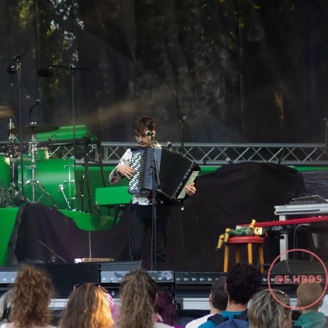 Photo de concert de Pierre Blanes