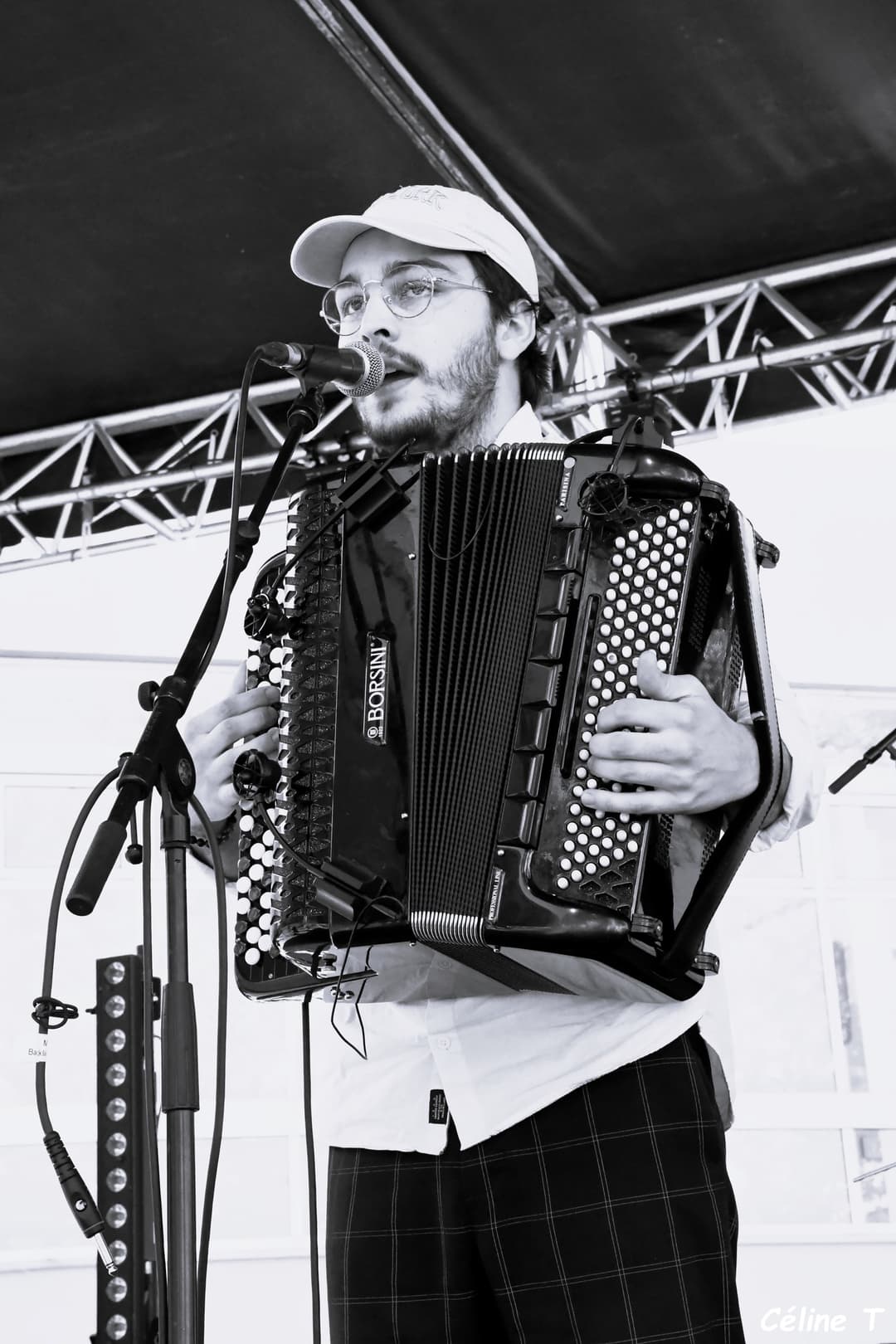 Photo de concert de Pierre Blanes